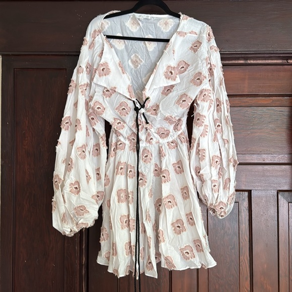 Caroline Constas Floral Print Mini Dress - Picture 4 of 4